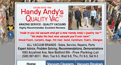 Desktop Screenshot of handyandys.com
